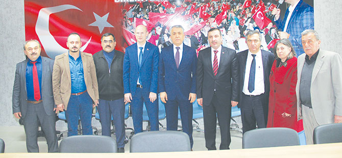 Samsun OMÜ Rektöründen Sarıcaoğlu'na Ziyaret