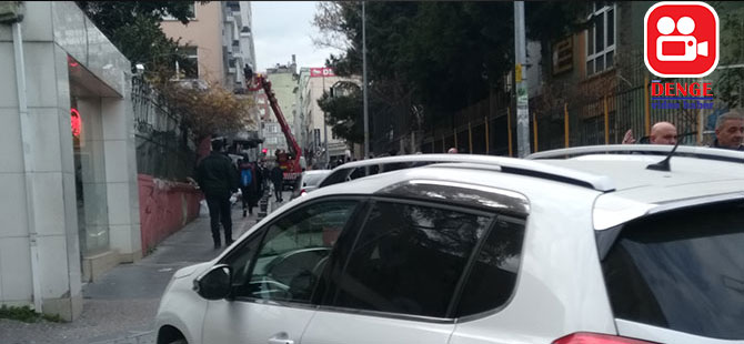 BELEDİYE YİNE CADDEYİ KAPATTI