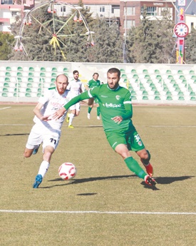 ÇARŞAMBA'DA KÖTÜ GİDİŞ DEVAM EDİYOR 1-0