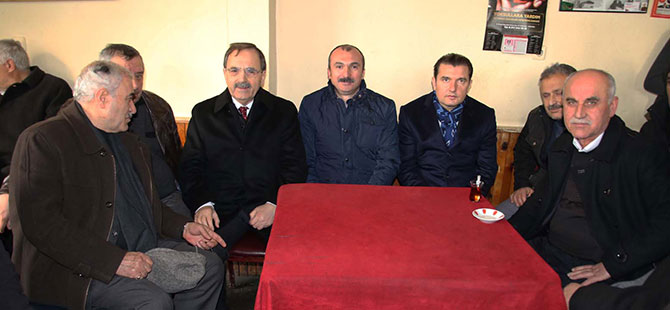 BAŞKAN ŞAHİN HALK GÜNÜ İÇİN HALKA GİTTİ