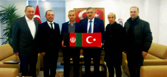 AFGANİSTANLI MÜSTEŞARDAN SAMSUN ZİYARETİ