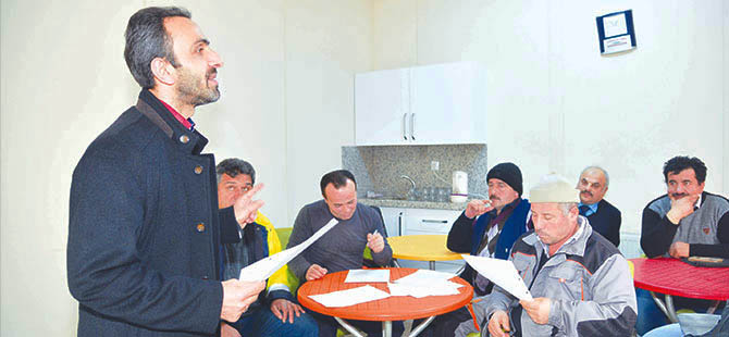 Terme Belediyesinde iş güvenliği eğitimi