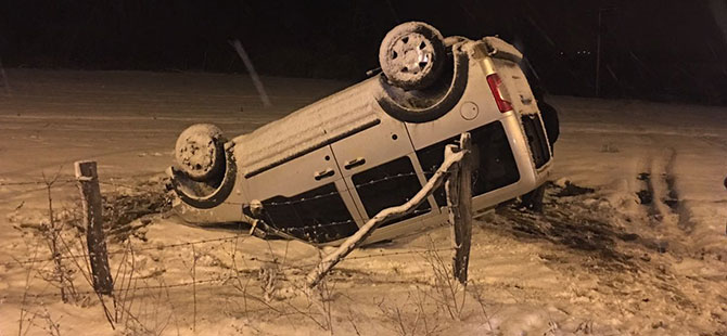 Samsun'da trafik kazası