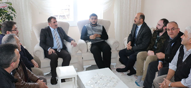 Köktaş'tan Gazi Polise Ziyaret