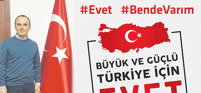 GALİP ÖZTÜRK ‘EVET’E BEN DE VARIM’ DEDİ