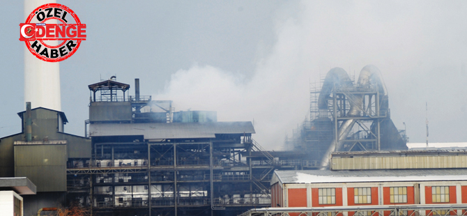 ETİ BAKIR'DA YANGIN