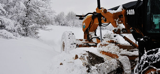 İlkadım’da Kar Ulaşıma Engel Değil