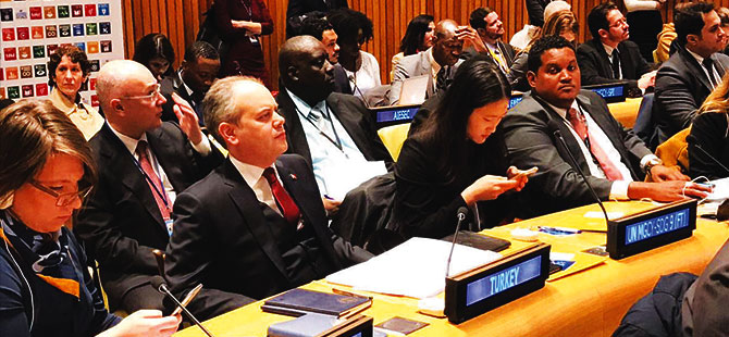 KILIÇ BİRLEŞMİŞ MİLLETLER’DE KONUŞTU