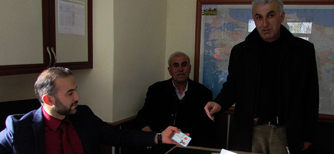 Kavak'ta 688 kişi hac için başvuruda bulundu