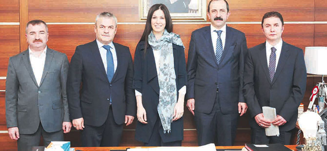 YENİ BAŞKANLARDAN KARAASLAN'A ZİYARET