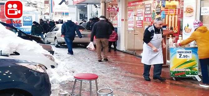 KALDIRIMDA GÖRENLER ŞAŞIRDI