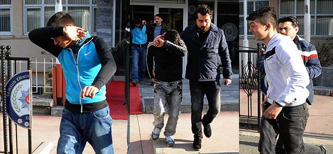 Samsun'da ayakkabı hırsızlığı iddiası