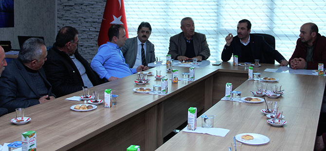 Sarıcaoğlu Taksici Esnafı İle İstişare Toplantısı Yaptı