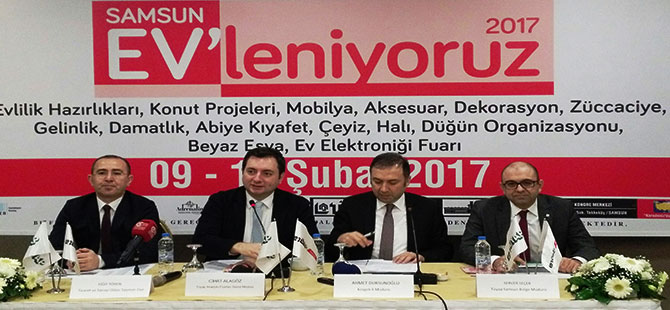 "Samsun EV'leniyoruz 2017 Fuarı"na doğru