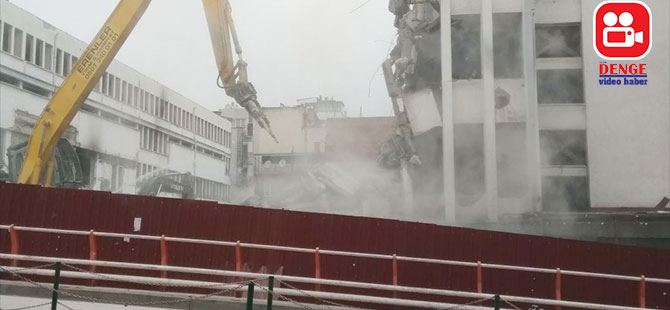 BÖLGE TOZA BOĞULDU