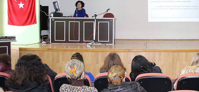 Havza'da "çocuk ihmali ve istismarı" eğitimi