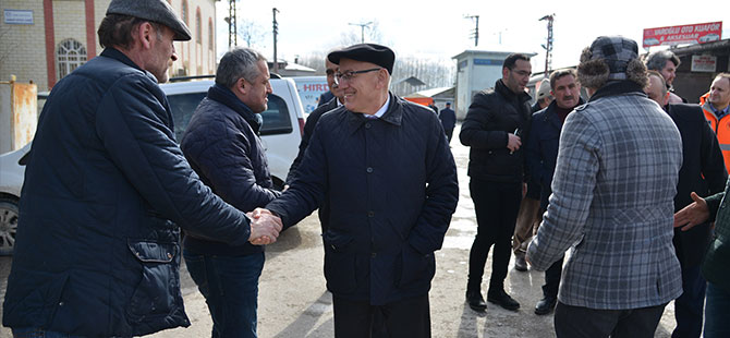 Başkan Kul Terme Sanayi Esnafını ziyaret etti