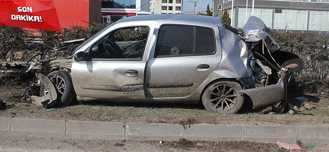 ÇARŞAMBADA KAZA :2 YARALI