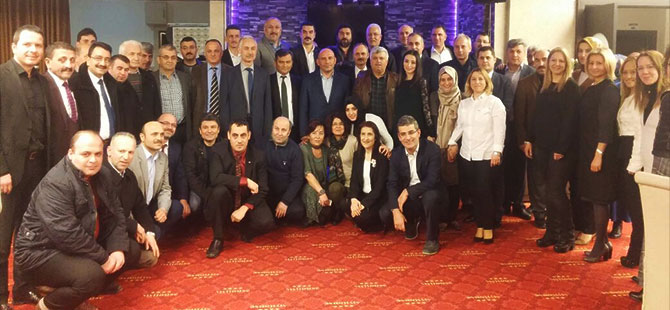 İDRİS KAPKARA’YA VEDA YEMEĞİ