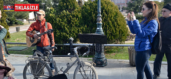 BİSİKLETLİ GEZGİN SAMSUN’DA