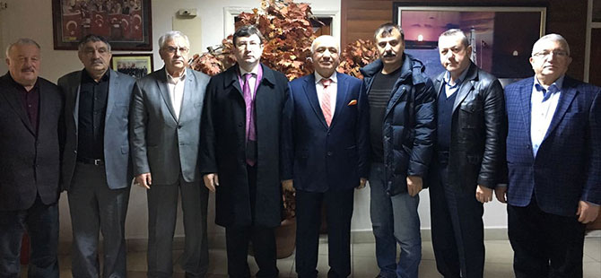 BAFRA KAYMAKAMI'NDAN  ZİYARET