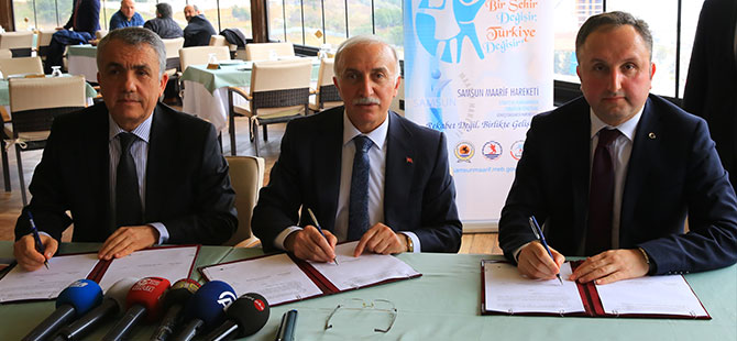 Samsun'da eğitimde iş birliği protokolü imzalandı