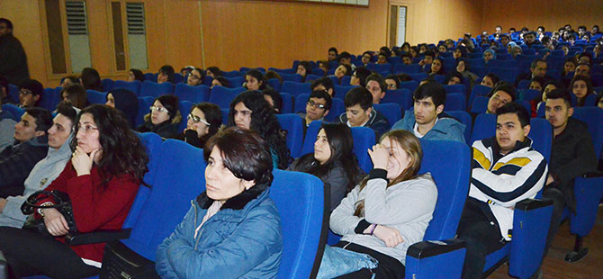 Bafra'da lise öğrencilerine "terör" konferansı