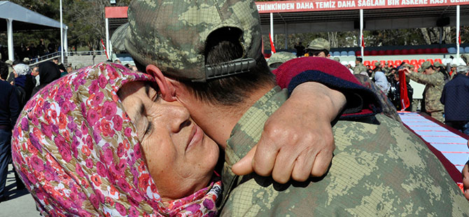 Acemi erler yemin etti