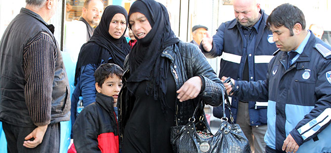 Samsun'da dilenci operasyonu