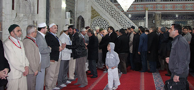 Havza'da 63 kişi umreye gitti