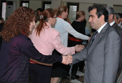 Valilikte erken bayramlaşma