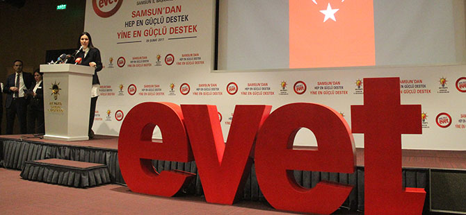 KARAASLAN: SAMSUN BÜYÜK DESTEK VERECEK