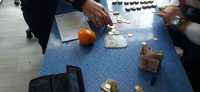 Havza'da dilenci operasyonu