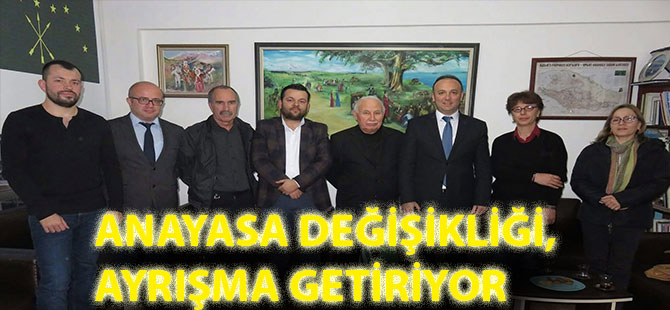 ANAYASA DEĞİŞİKLİĞİ, AYRIŞMA GETİRİYOR