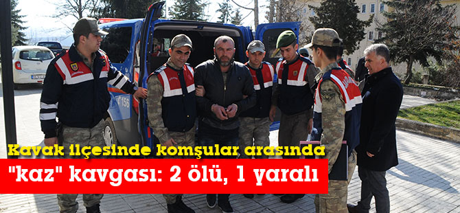 Samsun'da "kaz" kavgası: 2 ölü, 1 yaralı