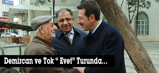 Demircan ve Tok “ Evet” Turunda…