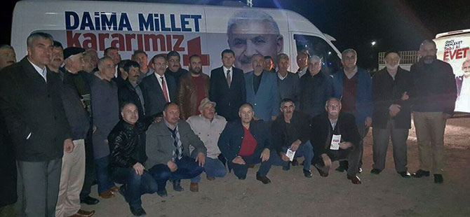 BAŞKAN ŞAHİN BİR GÜNDE 5 MAHALLEYİ ZİYARET ETTİ