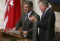 Gül, Düşmeyin artık dedi