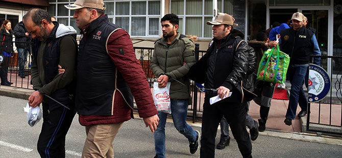 Samsun'daki DEAŞ operasyonu