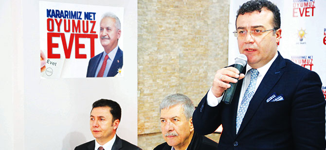 Atakum’da referandum toplantıları..