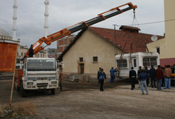 Minibüsçülere yeni yer