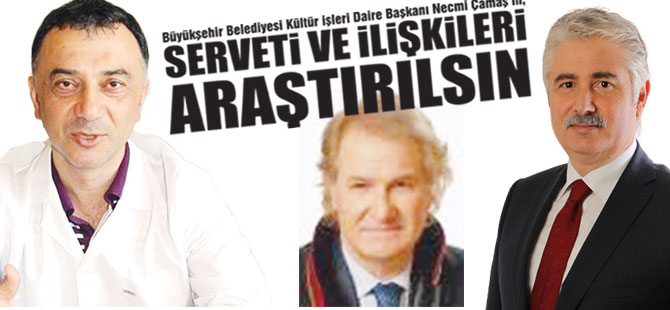 Büyükşehir Belediyesi Kültür işleri Daire Başkanı Necmi Çamaş’ın;