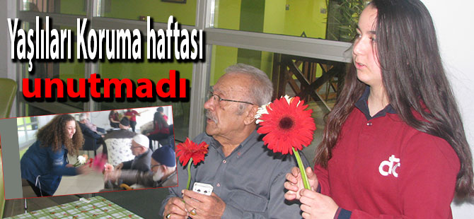 Yaşlıları Koruma haftası unutmadı