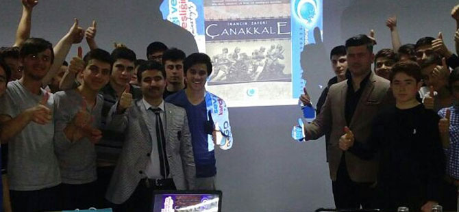 ''ÇANAKKALE MAHŞERİNDE GENÇLİK''