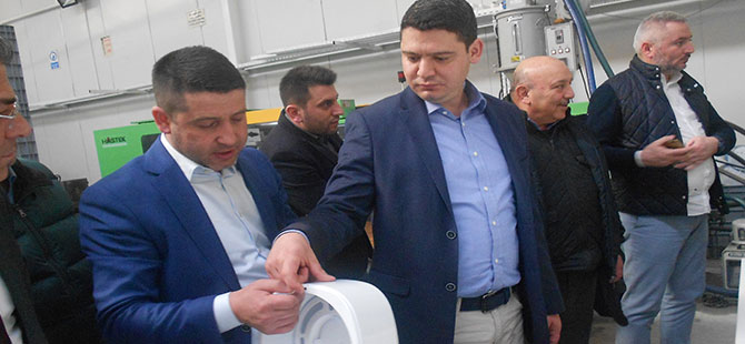 Kaymakam Gökpınar'dan Kavak OSB'ye ziyaret