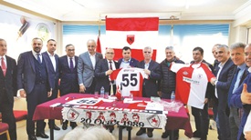 KAVAK DERNEKLER FEDERASYONUNDAN SAMSUNSPOR'A TAM DESTEK