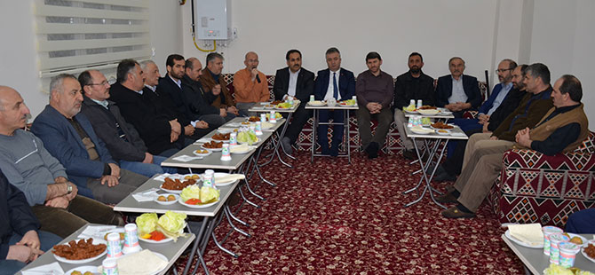 Başkan Topaloğlu´dan Din Görevlileri Derneğine Ziyaret