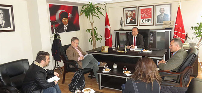 AKCAGÖZ, AGİT GÖZLEMCİLERİ İLE GÖRÜŞTÜ