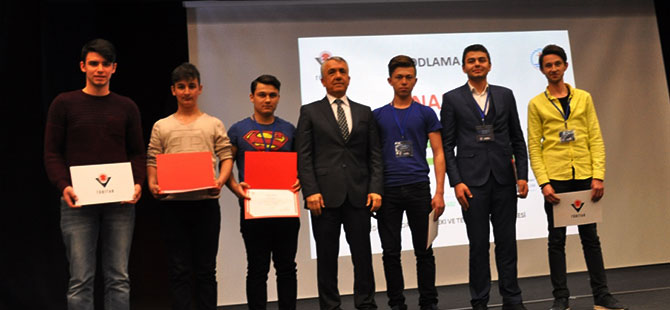 TÜBİTAK YARIŞMASINA SAMSUN LİSELERİ DAMGA VURDU