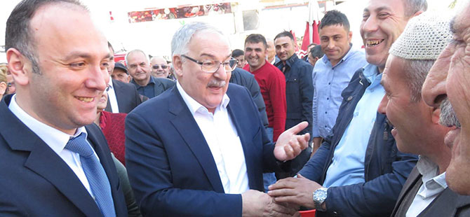 HALUK KOÇ SAMSUN'DA REFERANDUM İÇİN ÇALIŞIYOR